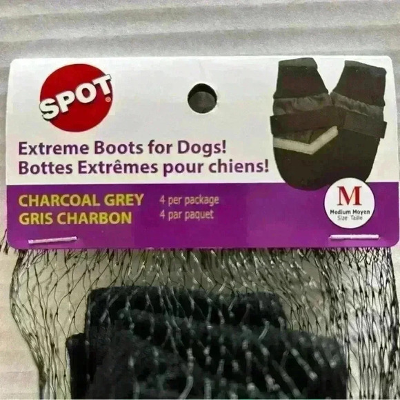 ✨Host Pick✨ 2/$25 BNWT SPOT Extreme All Weather Medium Dog Boots, 4-Pack Black - Picture 6 of 10